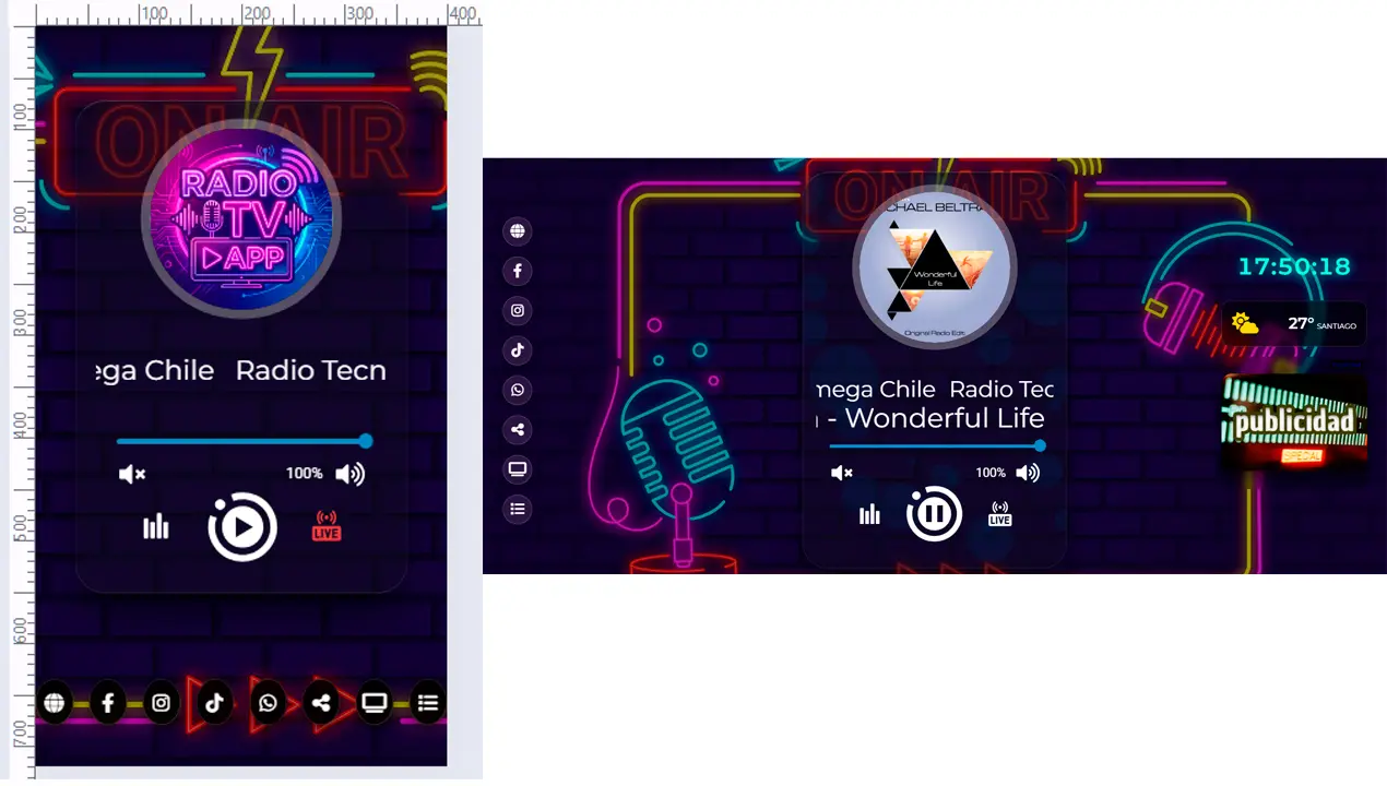 Player HTML5 Pro - Radio Stream